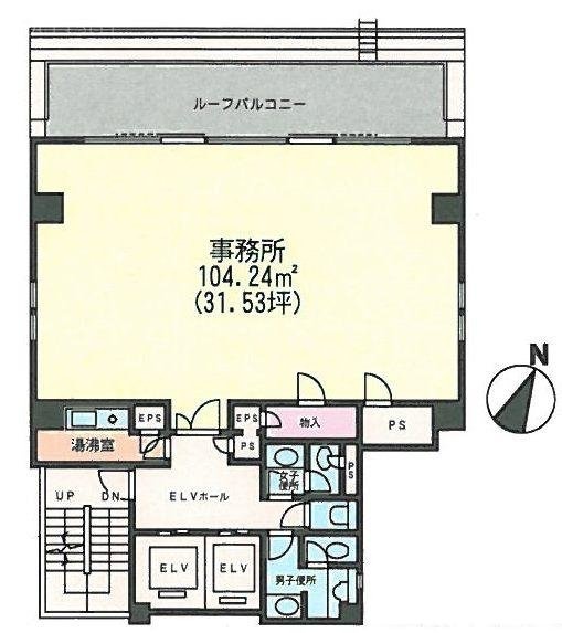 近江会館8F 間取り図