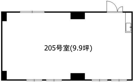 渡辺ビル205 間取り図
