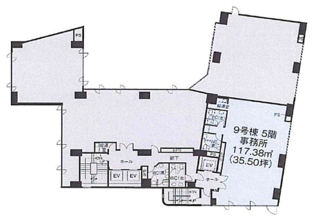 恵比寿ISビル9号棟 間取り図