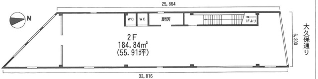 MT8ビル2F 間取り図