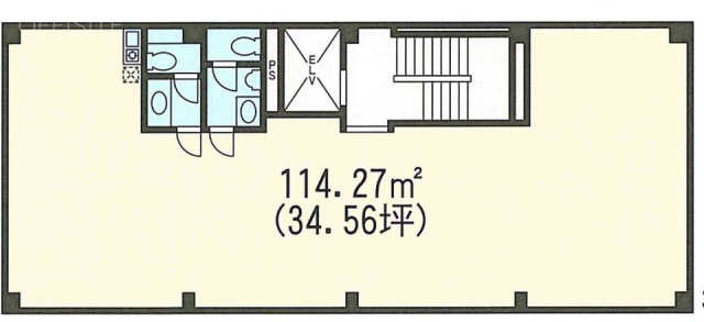 銀座さ可井・小川ビル3F 間取り図