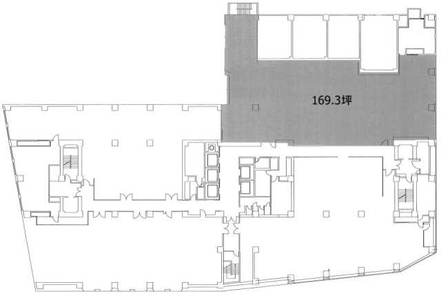 新宿サンエービル東 間取り図