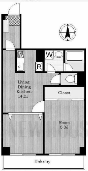 小泉新館ビル506 間取り図