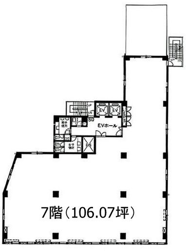 RBM虎ノ門ビル7F 間取り図