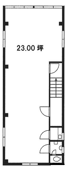 韓僑会館ビル4F 間取り図