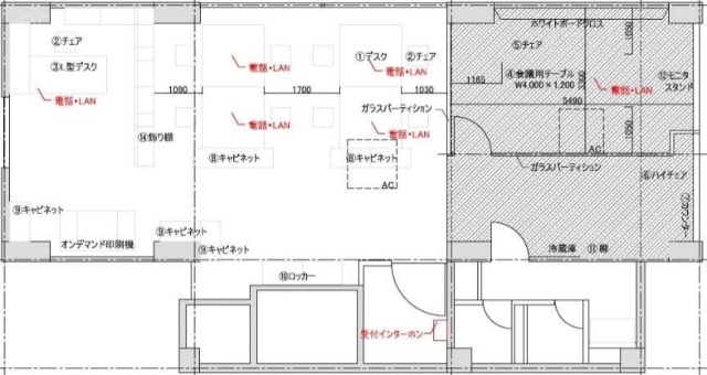 BRICK GATE日本橋2F 間取り図