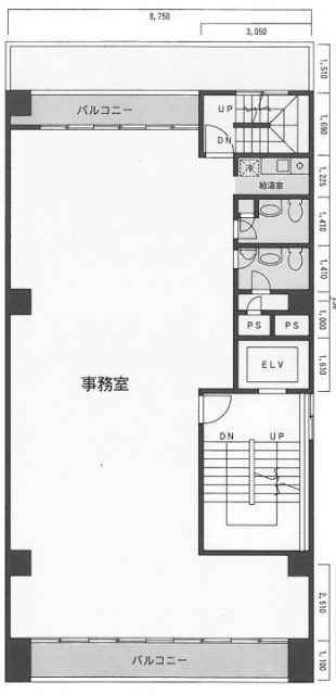 コスモビル701 間取り図
