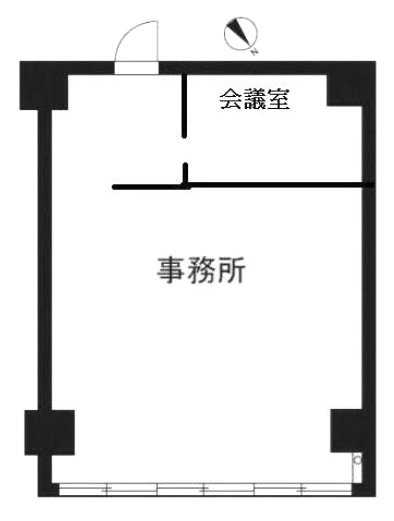 パレドール池袋301 間取り図