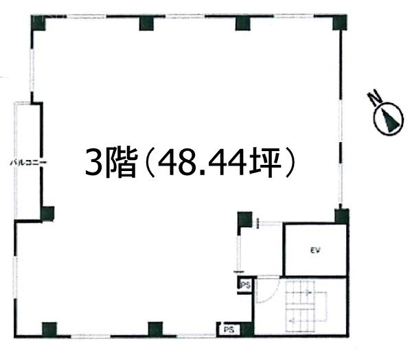ザウルス吉祥寺3F 間取り図