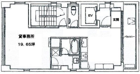西楽堂アネックス4F 間取り図