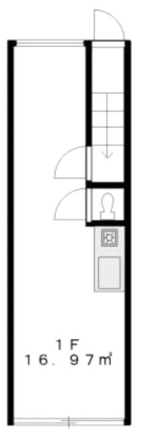 神崎ビル101 間取り図