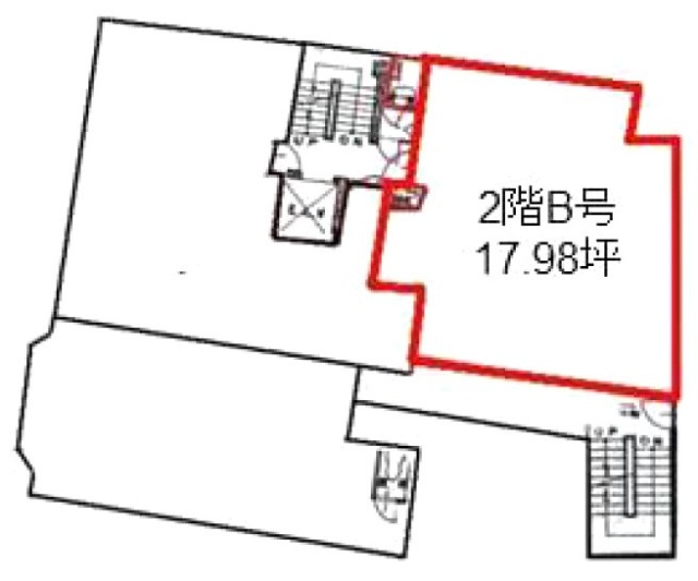 斎藤ビルB 間取り図