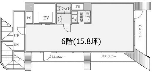 アークビル6F 間取り図