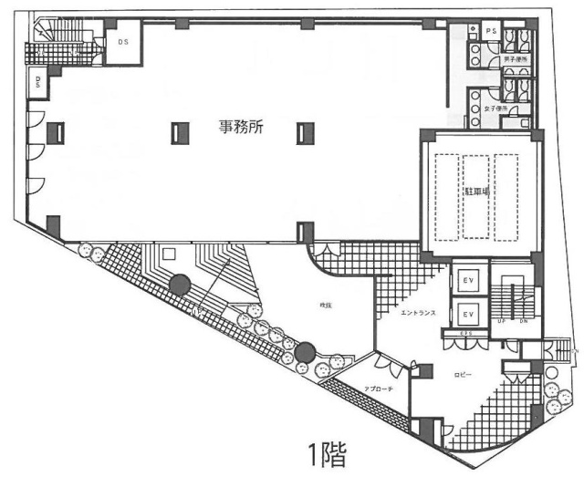 EDGE南青山1F 間取り図