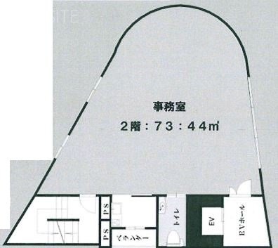 モアーク目黒ガーデンビル2F 間取り図