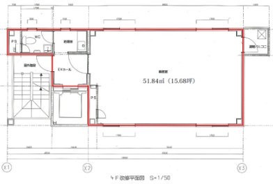 TSー6ビル2F 間取り図