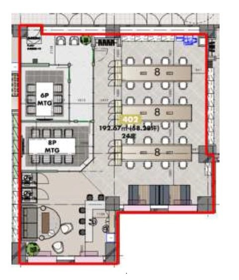 フロンティアグラン西新宿402 間取り図