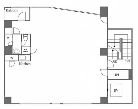 東海ビル5F 間取り図