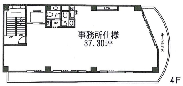 土屋ビル4F 間取り図