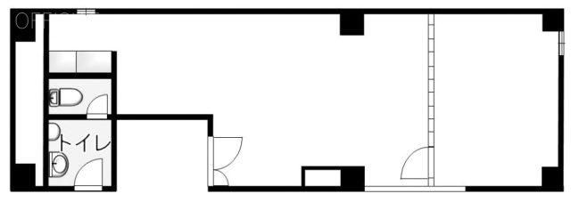 ニュー千駄ヶ谷マンション101 間取り図