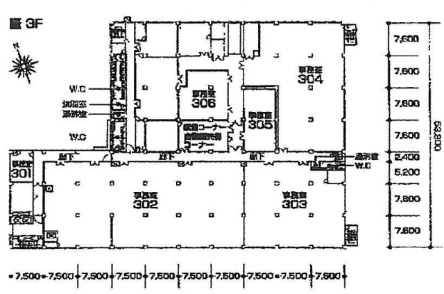 佐賀町ビル303 間取り図