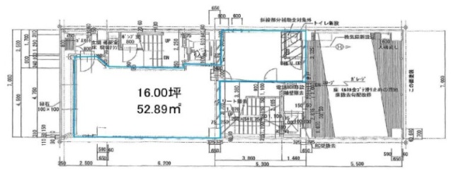 オザワビル1F 間取り図