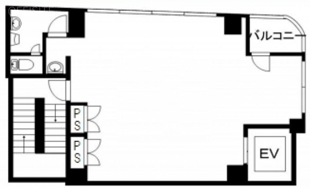 JP浜町ビル6F 間取り図