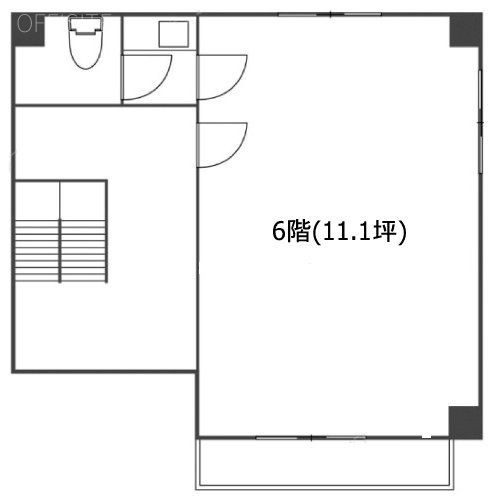 新商神田ビル6F 間取り図