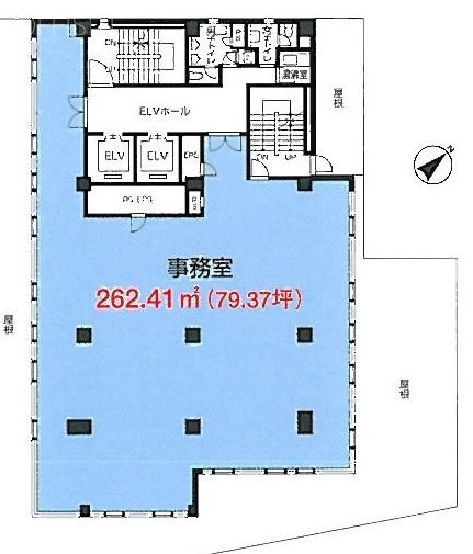 二宮ビル5F 間取り図