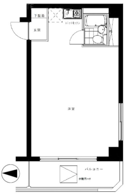 アルテール池袋5F 間取り図