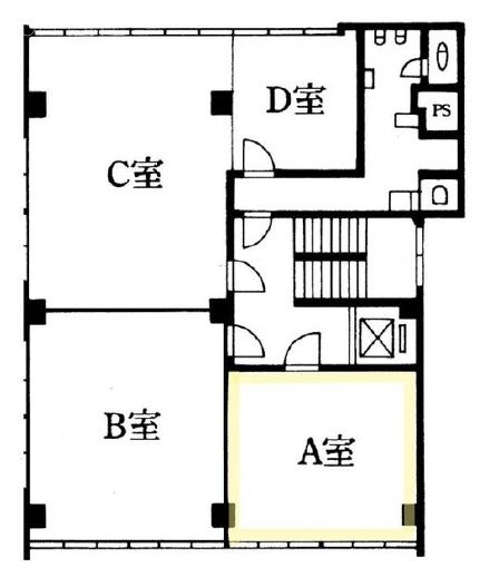 土屋ビルA 間取り図