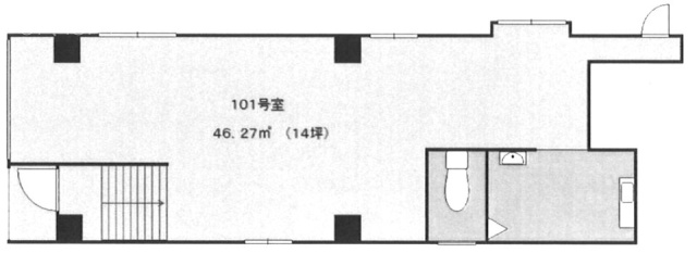 大竹ビル101 間取り図