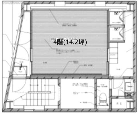 KKビル4F 間取り図