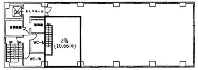 明治安田生命調布ビル2F 間取り図