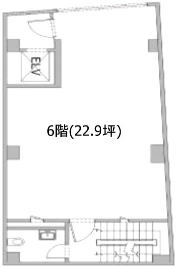 DG22ビル6F 間取り図