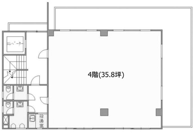 ISM水道橋4F 間取り図