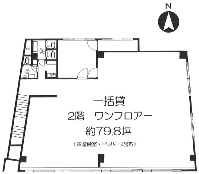 第2サンシルバービル2F 間取り図