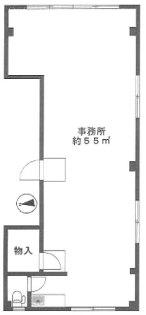 大渕ビル2F 間取り図