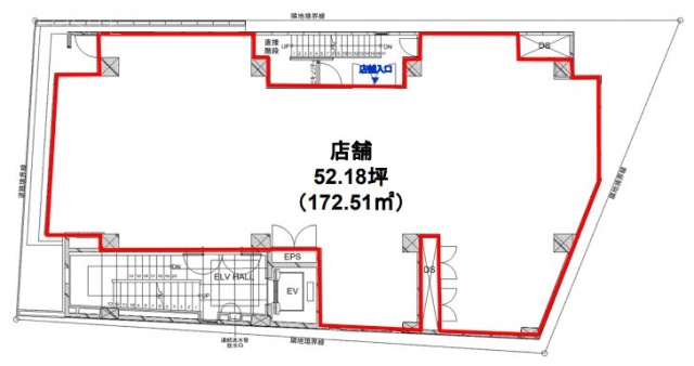 神南101ビル2F 間取り図
