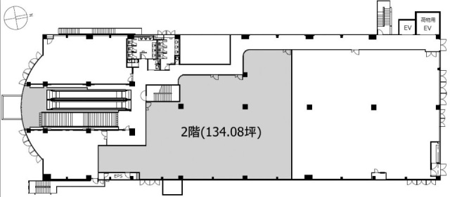 東芝立川ビル2F 間取り図