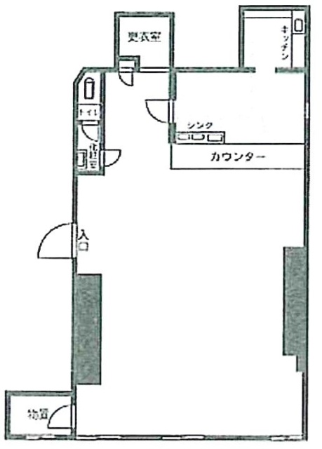 オリエントビル2F 間取り図