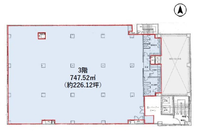 OSビル3F 間取り図