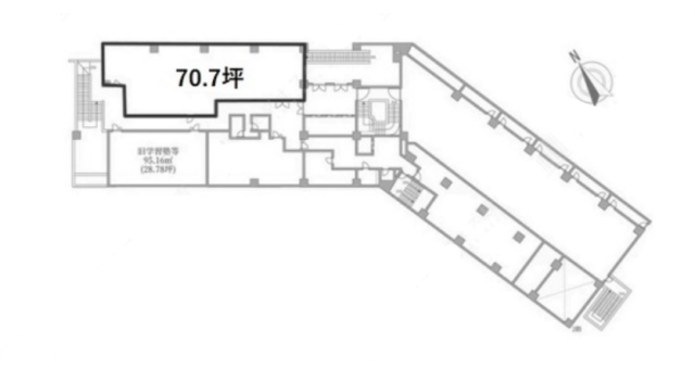 吉祥寺東急REIホテル2F 間取り図