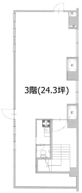 宮下ビル3F 間取り図