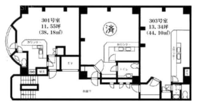 加瀬ビル136303 間取り図