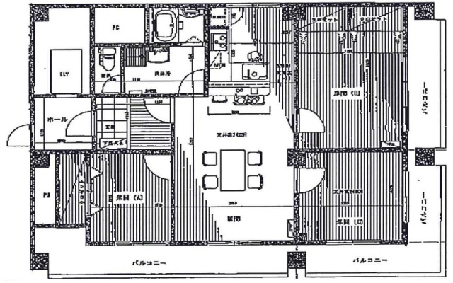 第5トヨダビル801 間取り図