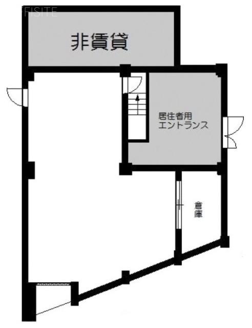 藤野ドエルビル1F 間取り図