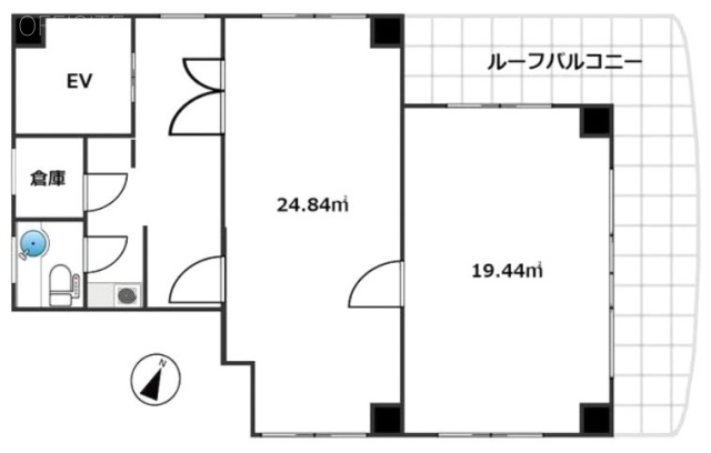 NTMビル3F 間取り図