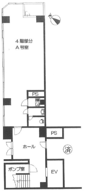 ASA東山ビルA 間取り図