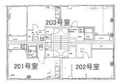 築地TLハイツ203 間取り図